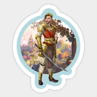 Handsome Prince Sticker